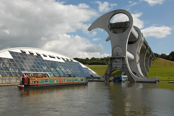 The Falkirk Wheel, Scotland